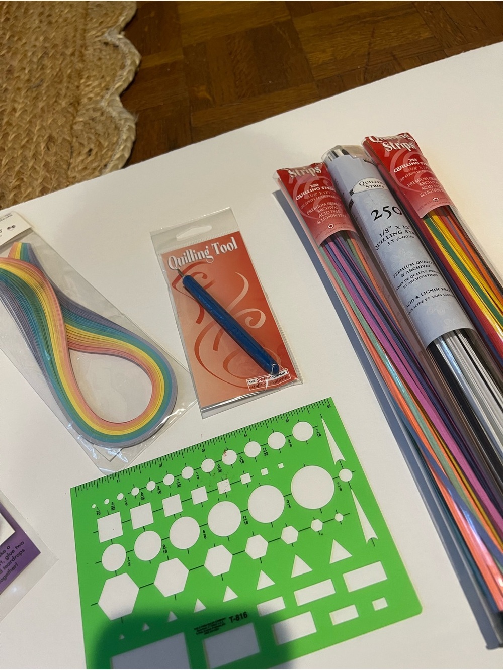 New quilling supplies